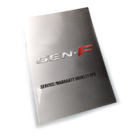 HSV VF LS3 Service Warranty Book Booklet GEN-F Clubsport Maloo GTS Senator 13-15 CPS