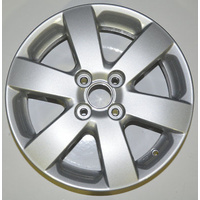 Suzuki AK New Mag Wheel 4 Stud 15x5 1/2" Silver P/N #43210-73K59027N