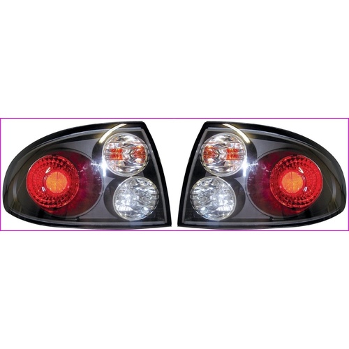 Holden Commodore VT VX Sedan Black Tail Lights. Pair Left & Right