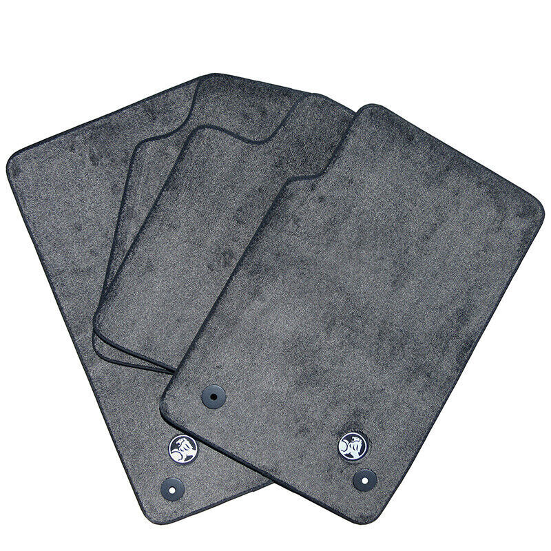 Holden WM Floor Mats Caprice Statesman Front & Rear Set Carpet (Dark Grey)