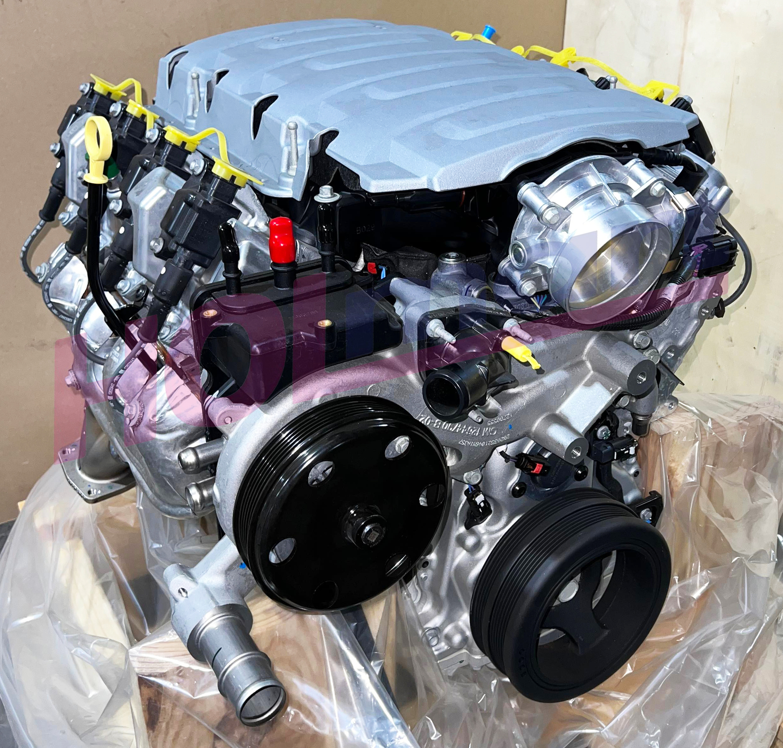 Motor Gm A Gasolina 5700cc Lt1 V8 Completo Automático