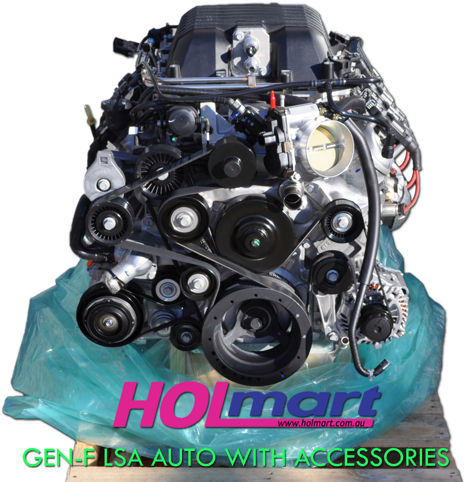Holden HSV VF GTS LSA 430 KW 6 2 L Supercharged V8 Accessories Engine holden-hsv-vf-gts-lsa-430-kw-6-2-l-supercharged-v8-accessories-engine