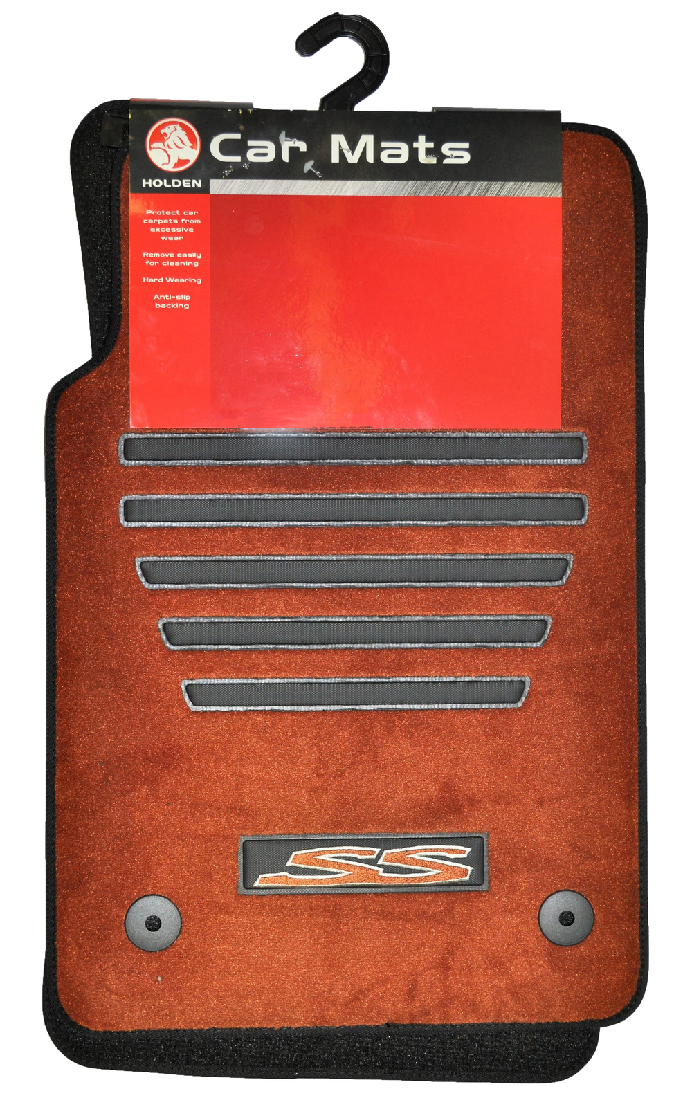 Genuine Holden Commodore VE SS SSV Front UTE Floor Carpet Mats ORANGE