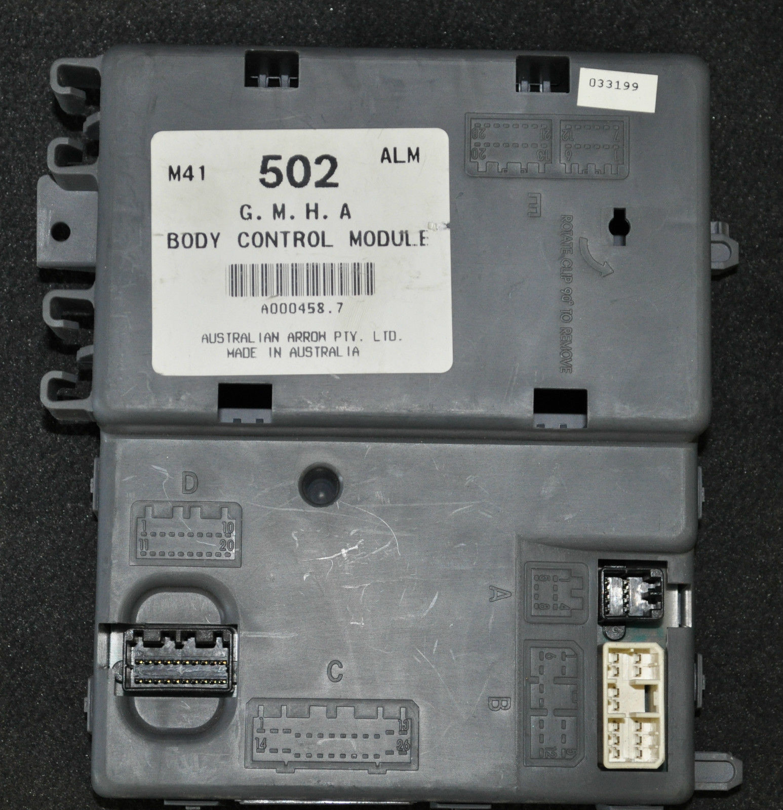 Holden VT VX Commodore BCM Body Control Module Alarm M41 ... ls1 starter wiring diagram 