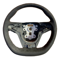 HSV VF GTSR W1 Alcantara Steering Wheel Flat Bottom Red Stitch Manual GEN-F R8 SSV SS SV6 Holden Commodore