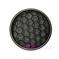 Holden VE Front Door Speaker Grille Inserts SINGLE 136mm Black / Silver