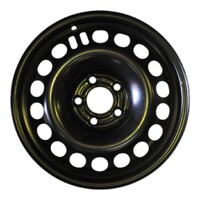 Holden AH Astra SRI 16x6(1/2)" Steel Rim Wheel Only - Black 2009-2015 5 Stud