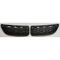 HSV VE E2 E3 Upper Grille Pair Black R8 GTS Clubsport Left & Right GMH