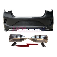 HSV VF GTSR W1 Rear Bumper Bar Kit Sedan (Tips, Reflectors & Mesh) 7-Piece