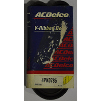 AC Delco 0785 Micro V Ribbed Fan Belt Alternator NEW