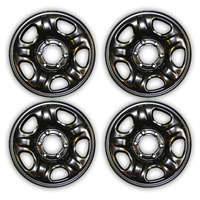 16" Steel Trailer Wheel 16x6.5" Rims X4 Black 6 Stud Caravan Camper Boat Trailer NEW