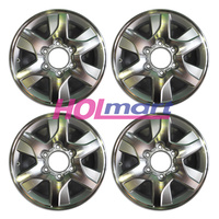 Holden Spoked Alloy Mag Wheels RG Colorado 16X6.5" Rims (Set x4) - Silver