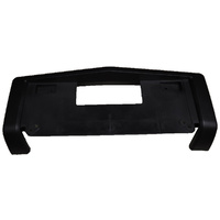 Holden WB Ute Panel Van 1 Tonner Front Bar Number Plate Surround Black Plastic NOS GMH