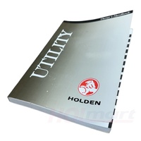 Holden Owners Booklet Suits VS Commodore Ute Series 3 Utility Booklet