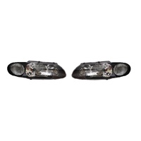 Holden WH Statesman International II Black Headlight Pair. Caprice HSV Grange LS8 VT