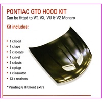 VT VX & All "V2 VY VZ CV8 Monaro's" GTO Bonnet Kit Genuine GMH (IN STOCK NOW)