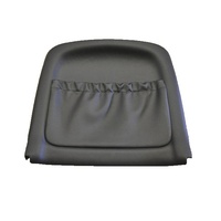 Holden VT VX Series 1 Front Seat Backing & Map Pocket Left W/ Lumbar Support - Grey