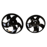 Holden V2 VY WH WK 5.7 Litre Gen III V8 Large & Small Radiator Thermo Fans & Motors (Pair)