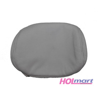 Holden WH WK Statesman & Caprice Rear Leather Outer Headrest Trims - Shale
