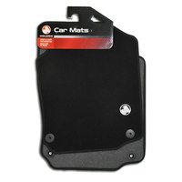 Holden XC Barina Combo Van Floor Mats Front Only (Black) 2001-2011