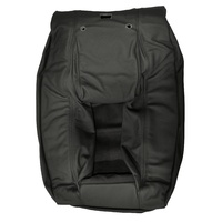Holden WK WL Caprice Rear Leather Seat Trim Upright - Pewter Grey