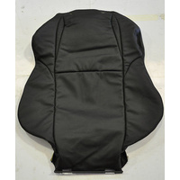 Holden Commodore VY Series 2 VZ Leather Left Front Seat Upright Trim Anthracite Black - SS Shape no logo