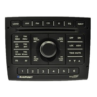 Holden WK WL Statesman Blaupunkt 6 Stacker CD Radio Stereo Black - No DVD 