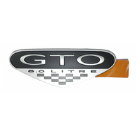 GTO Chev Pontiac 6.0 Litre Guard Badge GM 92164182
