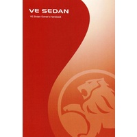 Holden Commodore VE Series 1 Owners Handbook Booklet Manual. Feb 2007-On Sedan