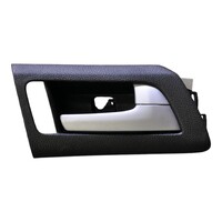 Holden VE Series 1 Right Rear Inner Door Handle Black / Alloy Silver