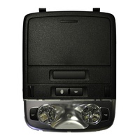 Holden VE Front Roof Map Light & Sunglass Holder - Police Pack Black