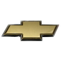 Chev Tailgate Badge VZ VE VF Ute Bowtie Gold/Chrome Holden Commodore 