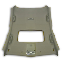 Holden Commodore VE Sedan Roof Lining With Sunroof Hole. Cream Urban Grey GMH