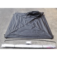 Holden RA Rodeo Tonneau Cover Soft Tarp 2003-2008 & RC Colorado CREWCAB 2008-2011 With Fitting Kit (Front Spare Wheel Type)