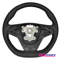 GENUINE HSV VF Steering Wheel Leather Flat Bottom - Fits Holden SV6 SS SSV Commodore 