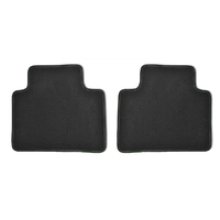 Holden VF REAR Floor Mats Black Commodore Suits- Sedan Wagon Calais SS SV6