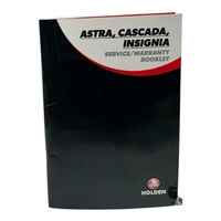 Holden Service/Warrantly booklet