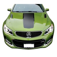Holden VF Bonnet Decal Sticker 6.2 Litre V8 Matte Black Commodore Series 2 SS SSV GMH