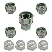 Holden Wheel Lock Nuts & Covers VE VF WM WN Security Kit Commodore SV6 SS HSV Genuine GMH