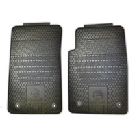 Holden RG Colorado Front Rubber Floor Mats Pair Left & Right 2012~2014