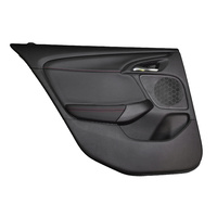 Holden VF SV6 SS Storm Sedan Left Rear Door Trim - Black w/ Red Stitching