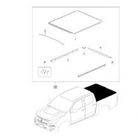 Holden RG Colorado SPACE CAB Tonneau Cover 2017-2020 