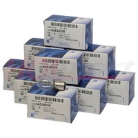 GM 10x P21/5W Brake & Tail Light Dual Filament Bulb - Set of 10