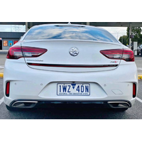 Holden ZB Black Edition AWD Rear Boot Lid Decal - Lift Gate Commodore
