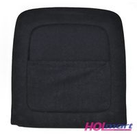 Holden VF Front Seat Backing & Map Pocket Black Suede Felt Suit Left or Right WN