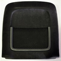 Holden VF SV6 Front Seat Backing & Map Pocket. Suit Left or Right Side. Black Suede WN