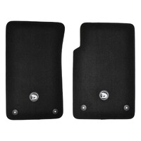 HSV VE Carpet Floor Mats E1 E2 E3 Front Pair Black - Clubsport R8 Senator GTS Maloo Holden