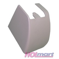 Ford FG Left Front Seat Track Cover Rear Inner - Cream Colour