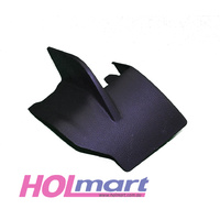 Ford Falcon FG Left Front Seat Rear Outer Track Trim Cover - Black