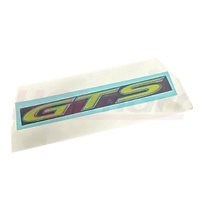 HSV VE GTS Guard Badge E1 E2 E2 - For Front Guards Yellow/Chrome